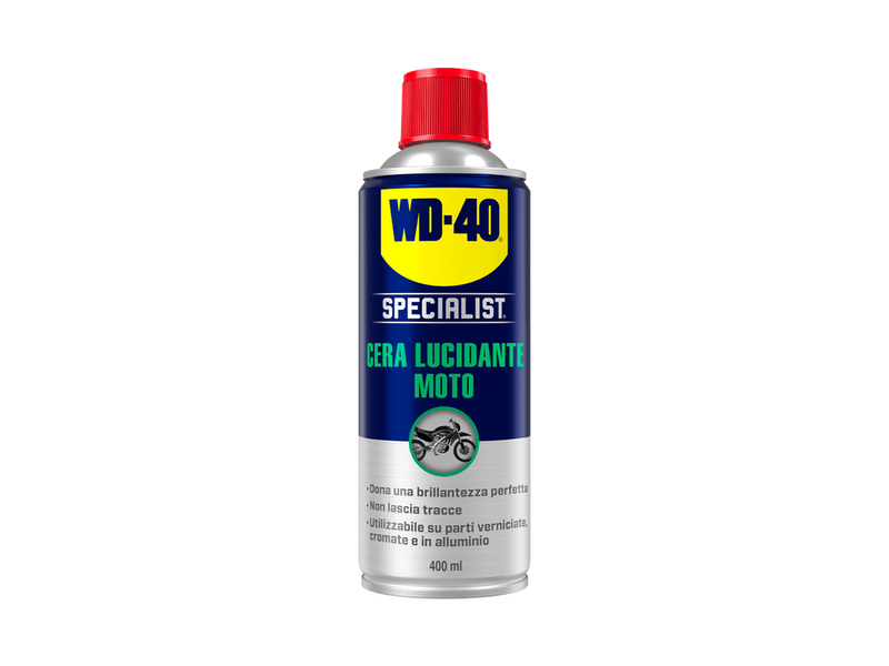 WD-40 Specialist Moto Cera Lucidante - 400ml. Confezione da 1pz