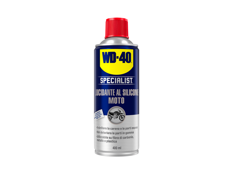 WD-40 Specialist Moto Lucidante al Silicone - 400ml. Confezione da 1pz