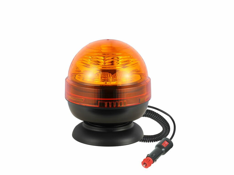 Lampeggiante a 12 LED base magnetica 12-24V a 3W Confezione da 1pz