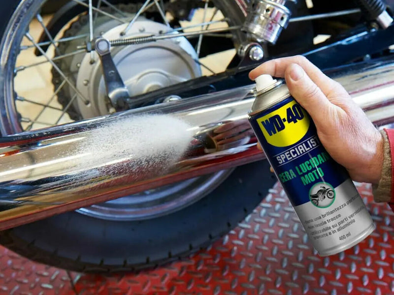 WD-40 Specialist Moto Cera Lucidante - 400ml. Confezione da 1pz (1)