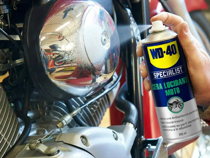 WD-40 Specialist Moto Cera Lucidante - 400ml. Confezione da 1pz (3)