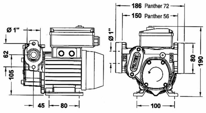 Elettropompa Panther 72 Confezione da 1pz (1)