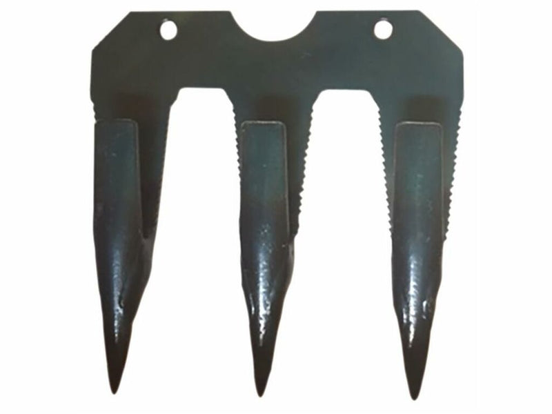 Dente triplo originale Bcs modello Gribaldi & Salvia Duplex adattabile 59027859 e 59028932 Confezione da 1pz