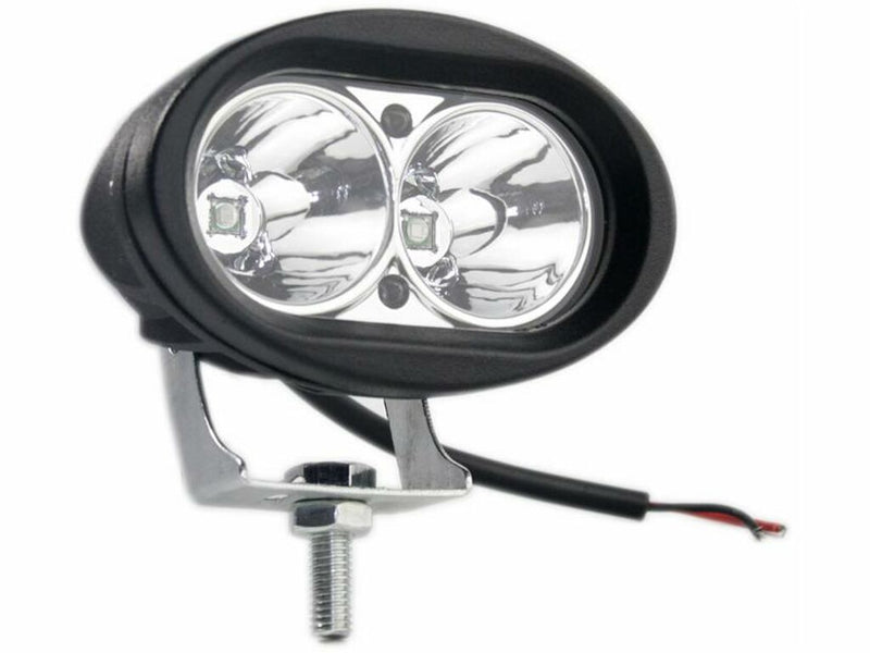 Faro da lavoro a 2 LED a lungo e ampio raggio Spot freddo 10W IP67 Confezione da 1pz