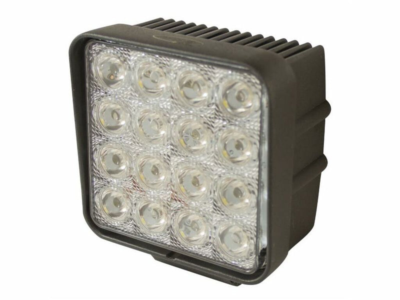 Faro da lavoro 16 LED Epistar ad ampio raggio 60° 24W IP68 Confezione da 1pz