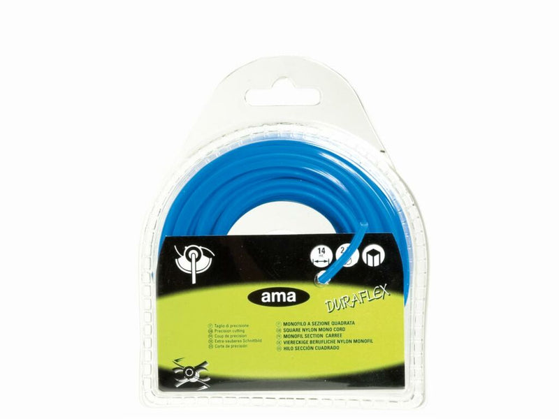 Monofilo Blu Quadrangolare 2,4mm Confezione da 2pz