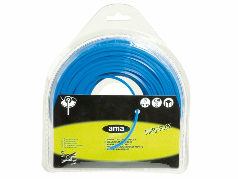 Monofilo Blu quadrangolare 3,0mm in blister 40 mt Confezione da 1pz