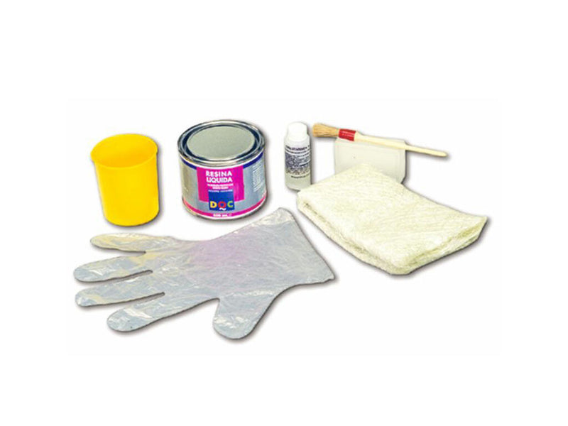 Kit in vetroresina da 750ml per la riparazione di superfici Confezione da 1pz