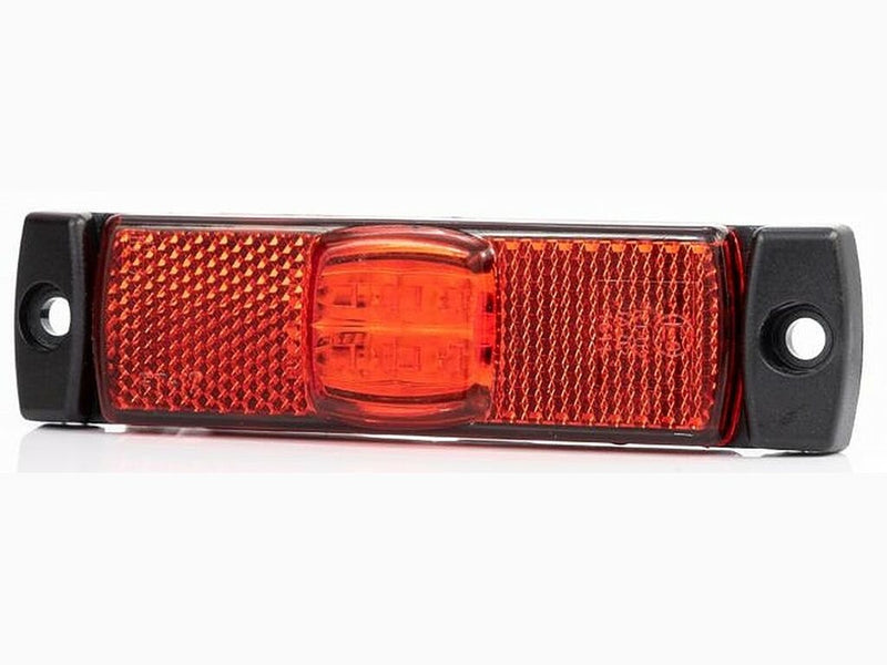 Fanale di ingombro a LED rosso 12-36V. Confezione da 1pz