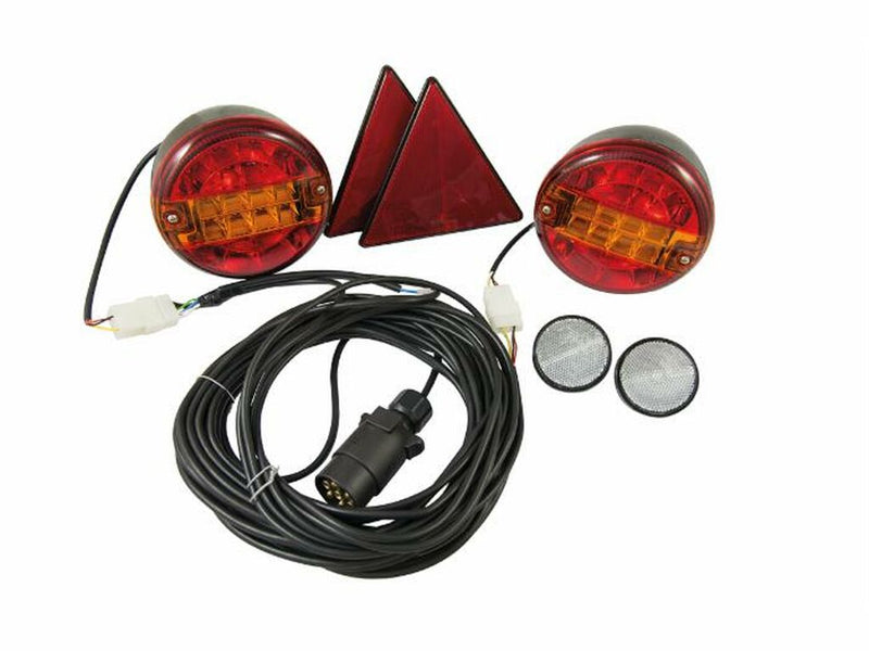 Kit luci standard con fanali rotondi a led Confezione da 1pz