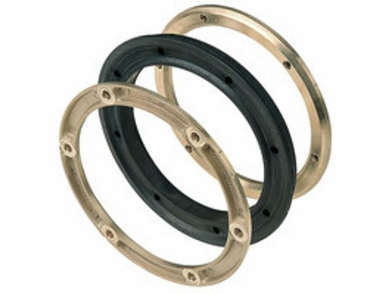 Flange per atomizzatori in ottone con guarnizione Confezione da 1pz