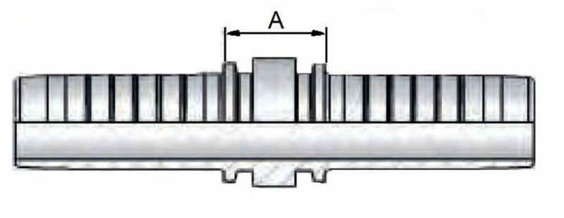 Giunzione per tubi flessibili da 3/4" Confezione da 2pz