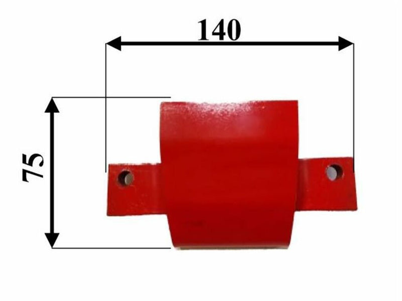 Protezione centrale Ama per falciatrici rotative adattabile al rif. originale Kuhn 56808510 Confezione da 1pz