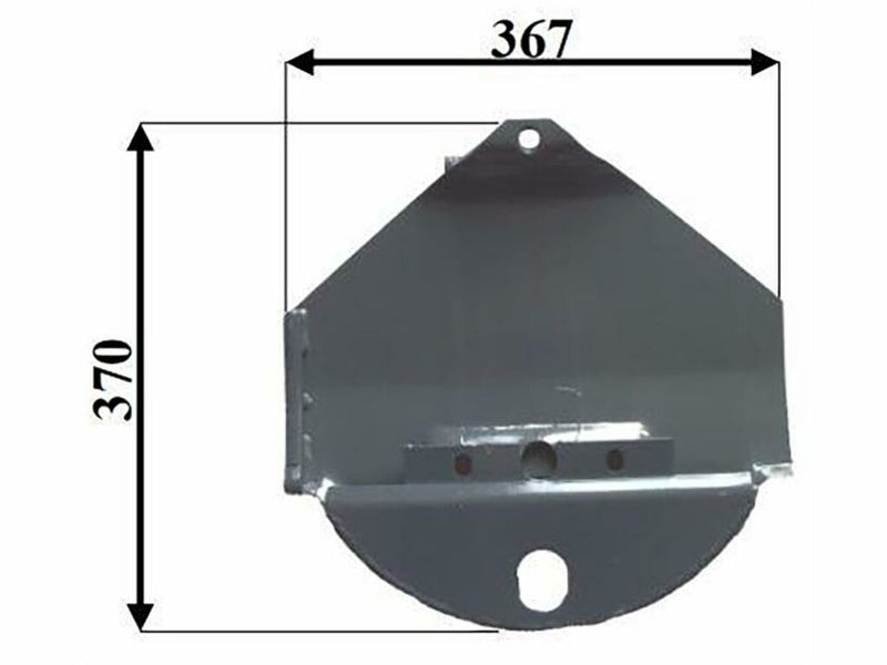 Pattino sinistro adattabile Vicon B1361686 Confezione da 1pz