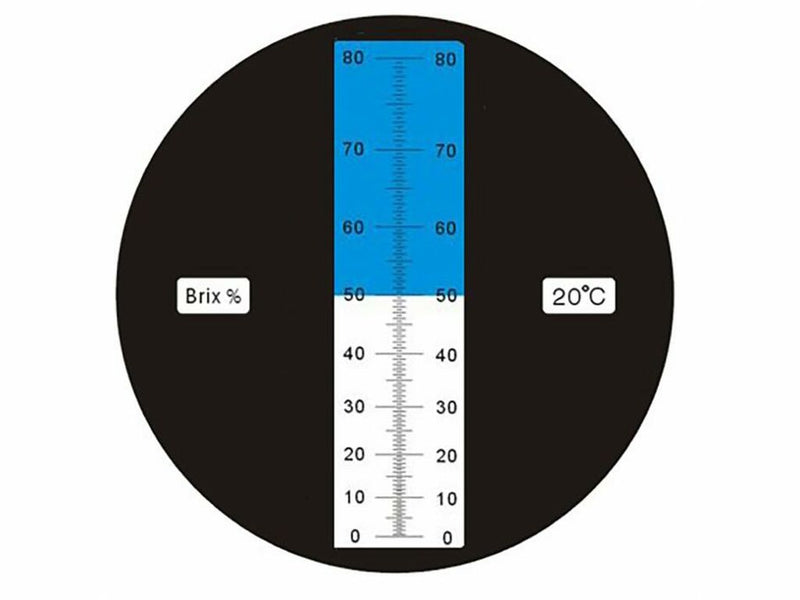 Rifrattometro in scala 58-90% Brix Confezione da 1pz (3)